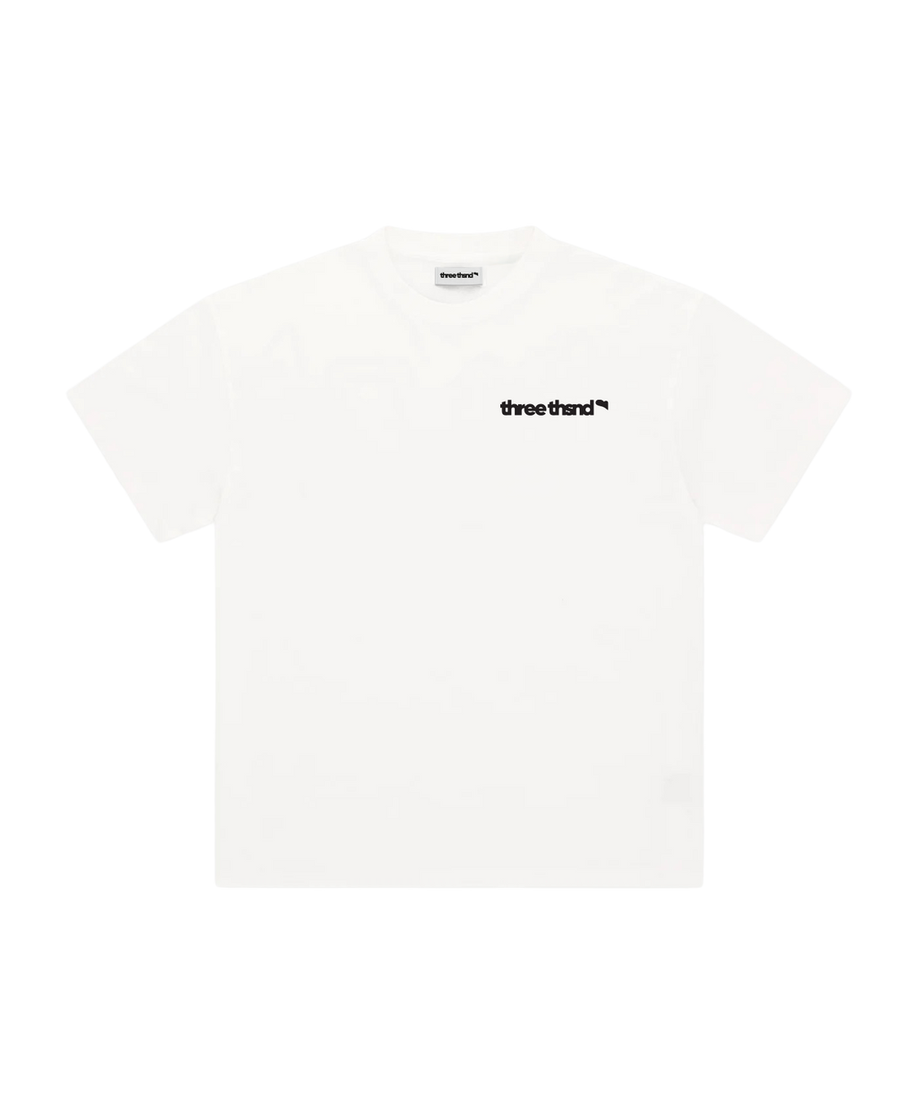 Overlay Logo T-Shirt – White
