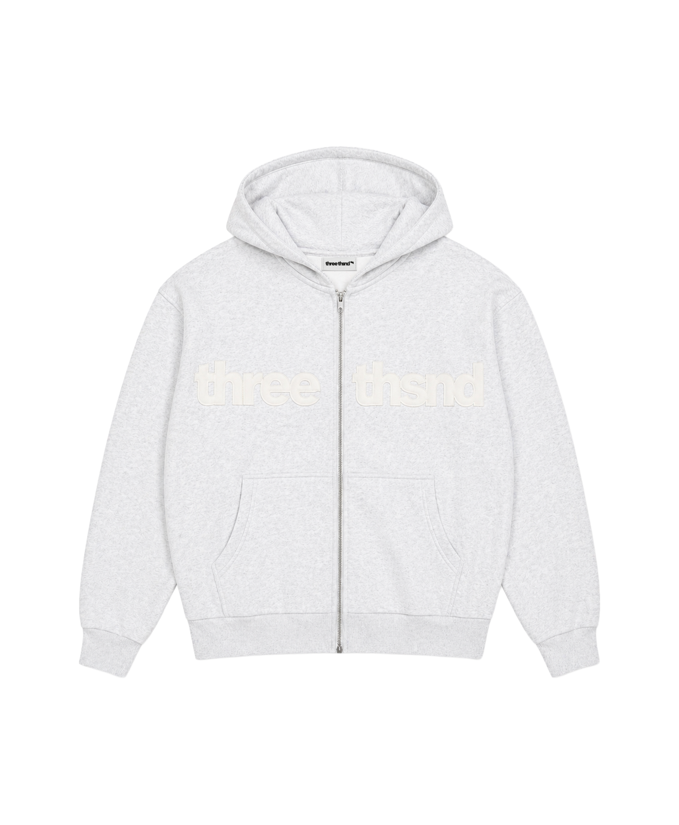 Boxy Zip-Up Hoodie