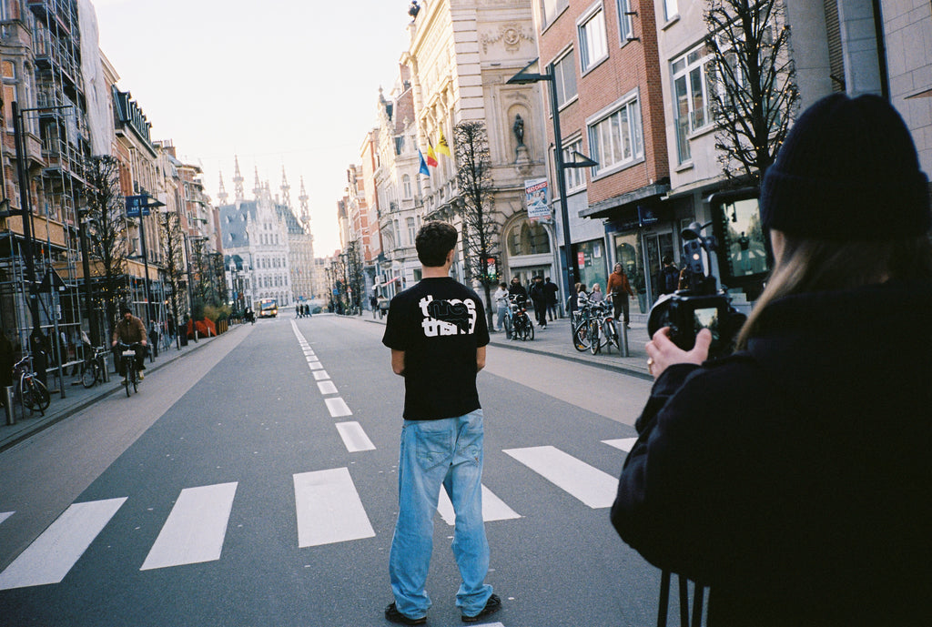 Overlay Logo T-Shirt – Black