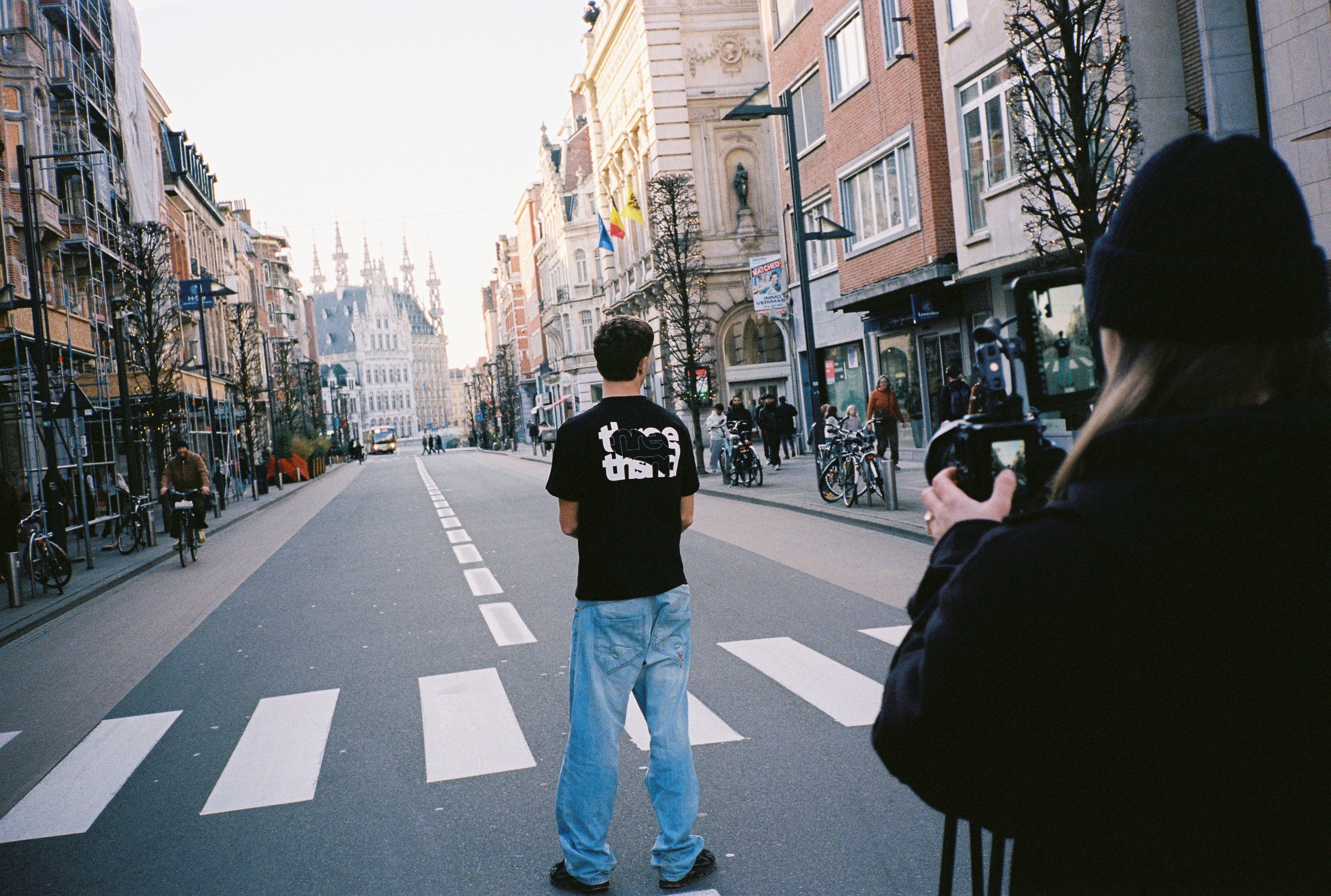 Overlay Logo T-Shirt – Black